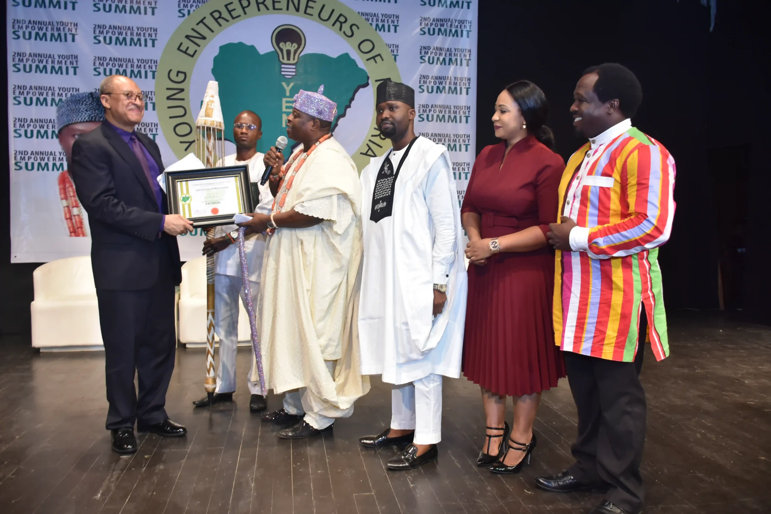young entrepreneurs of nigeria yen 14 ooni of ife compressed